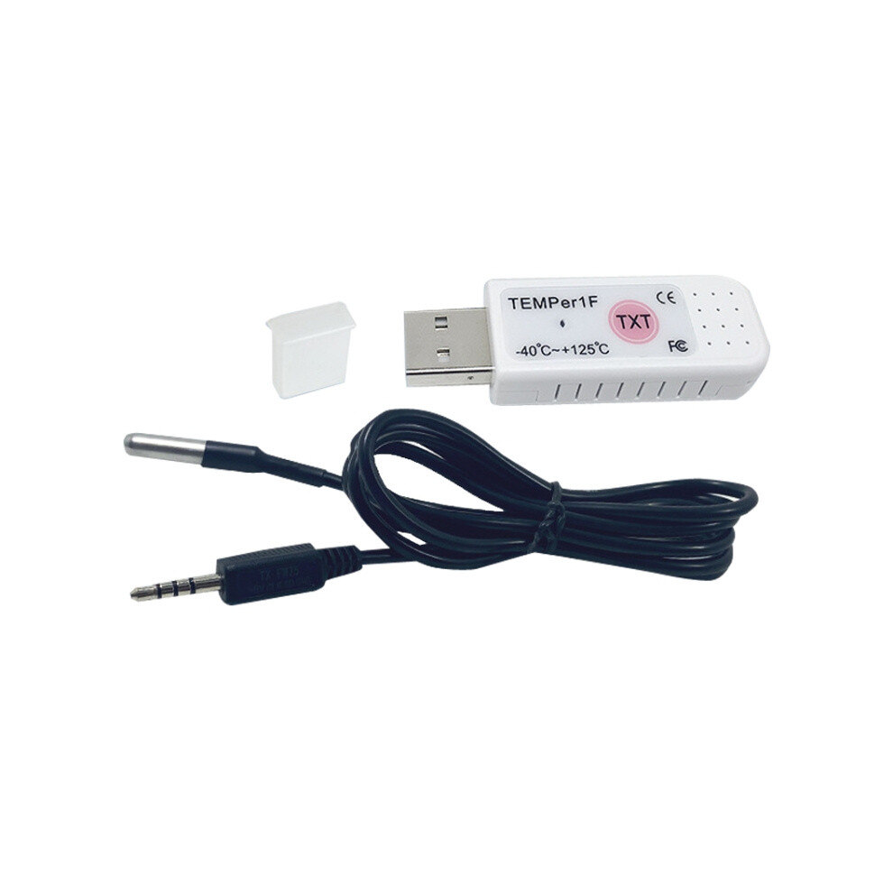 Temper1f Usb Temperature Sensor Waterproof Temperature Probe Aquarium Monitoring Thermometer Gifts:temper1f 9072918090177