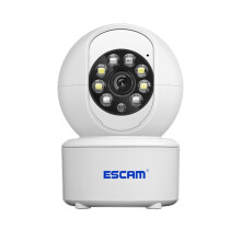 The Escam Qf005 4Mp Hd Wireless Ptz Camera Supports Human Detection, Two-Way Audio, And Night Vision (European Standard). Gifts:QF005