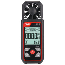 Teans Ta641A Vysoko presný anemometer, merač prietoku vzduchu, ručný anemometer Darčeky: TASI TA641A