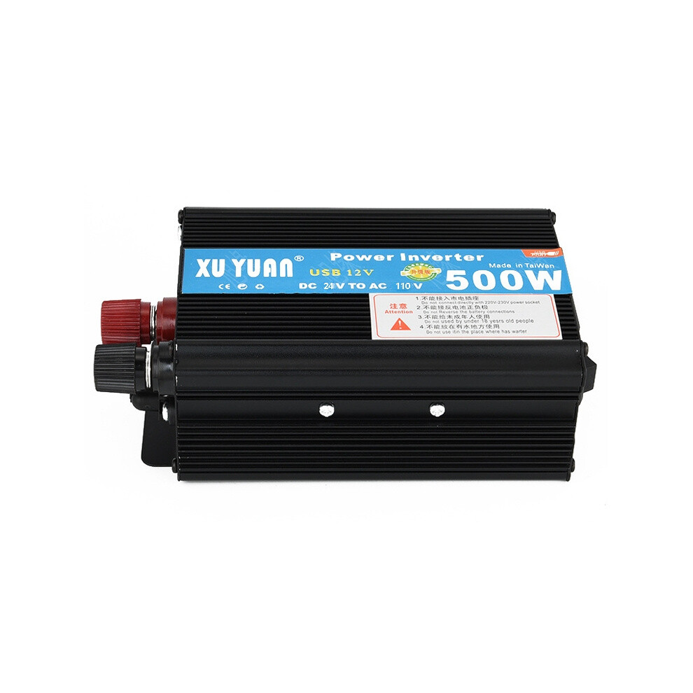 Xuyuan 500W Inverter Power Converter, Specifications Gifts: 24V To 110V Gifts:24v To 110V 9072918090504