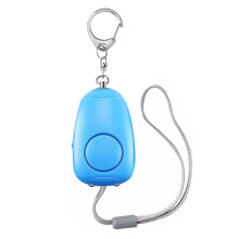 Bjy-08 130Db Dual High-Intensity Led Personal Alarm compatible Women, Anti-Wolf Alarm (Color Gifts: Blue) Gifts:blue