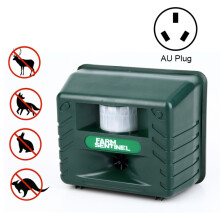 Krachtige ultrasone knaagdierverjager met gesimuleerd alarmgeluid, intelligente elektronische insectenverjager SK131 (Australische standaard) Cadeauc