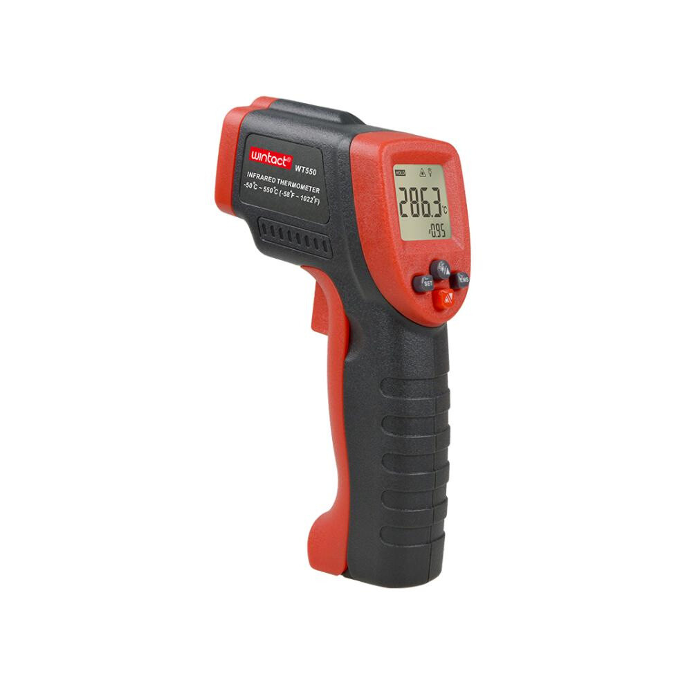 Wintact Wt550 Portable Infrared Thermometer, Measurement Range Gifts: -50 To 550 Degrees Celsius (Black/Red) Gifts:wt550 9072918092225
