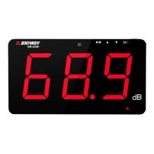 Shendawei Sw-525D 9.6-Inch Wall-Mounted Decibel Meter With Large Screen compatible Environmental Noise Monitoring Gifts:SW-525D