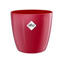 Brussels Diamond Round 14CM Lovely Red Flower Pot