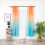 Sheer Gradient Tulle Curtain Panel Orange 1x2m 6