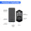 C88 Τηλεχειριστήριο Bluetooth με γκράφιτι Smart Lock (Μαύρο) Δώρα: C88 Μαύρο 3