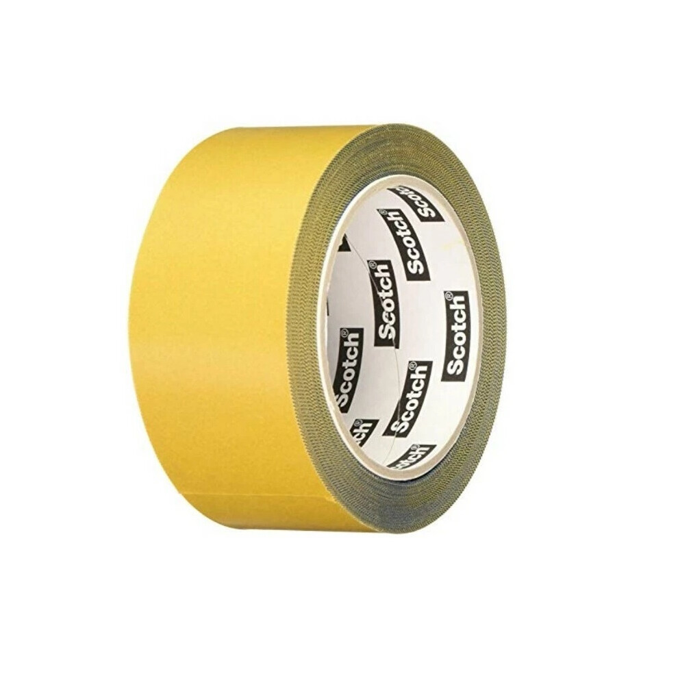 Scotch Removable Biadhesive Tape For Carpets And Rugs, Transparent 50Mm X 5M