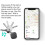 Nutale F11X Κλειδί τηλεφώνου Bluetooth με συναγερμό Anti-Loss Tracker (Γκρι) Δώρα: Γκρι 5