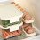 Refrigerator Egg Storage Box Double Layered Large Capacity 5