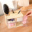Wall-mounted desk organizer with storage drawers 2