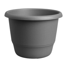 Blumentopf - AMIGA - Kunststoff - Schwarz - Rund - Ø39xH29cm - 100% recycelt - ELHO