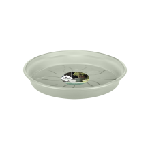 Stone Green Plant Pot Saucer 29cm Round Indoor Outdoor Recycled Plastic Tray