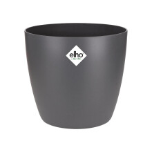 Elho brussels round 16cm flowerpot - anthracite