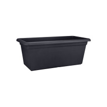 ELHO Jardinière Green Basics XXL - L 29,5 x W 59,2 x H 27,7 cm - Extérieur - Vivre noir