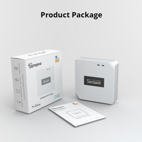 Sonoff Rf Bridge R2 433Mhz σε Wi-Fi Smart Home Security Remote Switch (Λευκό) 1