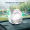 Draagbare waterdichte koolmonoxidemelder (wit) Cadeau: wit 7