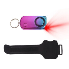 Plapie YY-705 120 dB Outdoor-Sport-Nachtlauf-Anti-Wolf-Armbandalarm (galvanisierte Farbe + Standardarmband) Geschenke: Galvanisierte Farbe + Standard