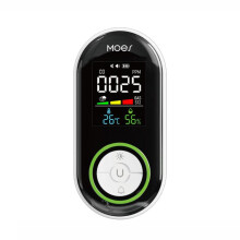 Moes Kohlenmonoxid-Temperatur- und Feuchtigkeitsmelder-Alarmsensor, Spezifikationen Geschenke: 5-in-1-Brenngas- + Rauchmelder (US-Standard) Geschenke
