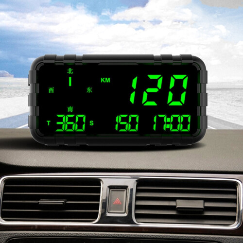 C3012 GPS Head-Up Display, Ταχύμετρο, Οδόμετρο, Πυξίδα, Αυτοκίνητο Universal (Μαύρο) Δώρα: C3012 GPSHUD 1