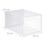 Transparent Shoe Storage Boxes, Set of 12 4
