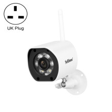 Srihome Sh034 Mini telecamera di sorveglianza video impermeabile IP66 da 5,0 MP con doppia connessione Wi-Fi 2,4/5G, visione notturna a colori, con