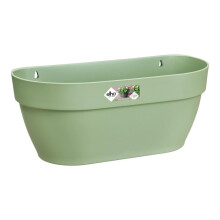 Vibia Campana Wall Basket 35cm Pistachio Green Outdoor Planter and Eco Friendly