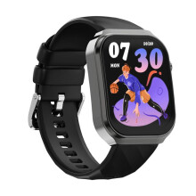 U13 Έξυπνο ρολόι Bluetooth με κυρτή οθόνη 2,2 ιντσών (Μαύρο) Δώρα:Μαύρο