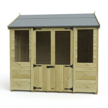 Apex Summer House 8ft x 8ft Fast & Free 2-5 Nationwide Delivery