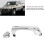 Chrome Exterior Handle for Hummer H3 06-10 1