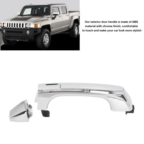 Chrome Exterior Handle for Hummer H3 06-10