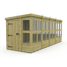 Pent Potting Shed 18ft x 6ft Fast & Free 2-5 Nationwide Delivery
