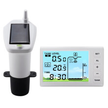 Ts-FT003 Op zonne-energie werkende, oplaadbare ultrasone niveaumeter, cadeau: TS-FT003