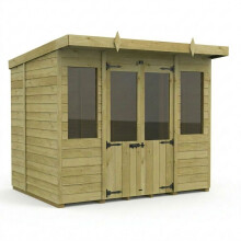 Pent Summer House 8ft x 5ft Fast & Free 2-5 Nationwide Delivery