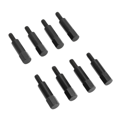 Black Valve Cover Fasteners SBC 8pk 1