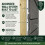 12x5 Pent Composite Shed (Single Door, With Windows) 5