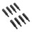 Black Valve Cover Fasteners SBC 8pk 21