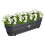 Vibia Campana Trough Planter 70cm Anthracite Stylish Functional and Eco Friendly 5