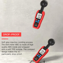 Détecteur de rayonnement électromagnétique portable Bside K7 / Testeur d'ondes électromagnétiques - Cadeau : K7