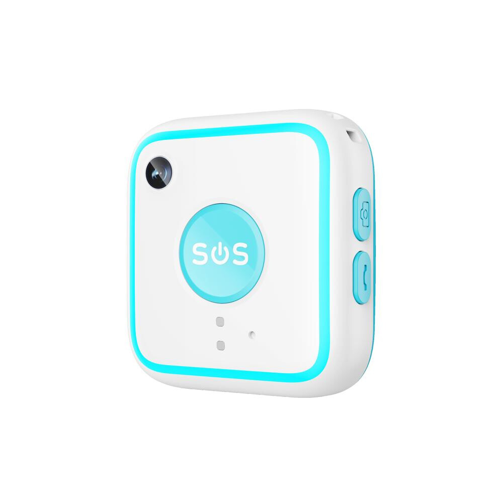 V28c 4G Sos Gps Tracker, Model A (Blue And White) Compatible Europe, Asia, Africa, And Australia. Gifts:a For Asia/Europe/Africa/Australia 9072918102559