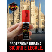 Spray al peperoncino difensivo Antiaggressione BULLO DEFENCE 16ml
