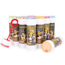 Toyland 12er Pack Shrek Seifenblasen mit Stäben, 2fl oz Lösung & Maze Deckel - Taschengeld & Partyspielzeug