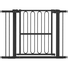 Cancelletto di sicurezza per cani senza foratura, regolabile da 76 a 104 cm, barriera per scale