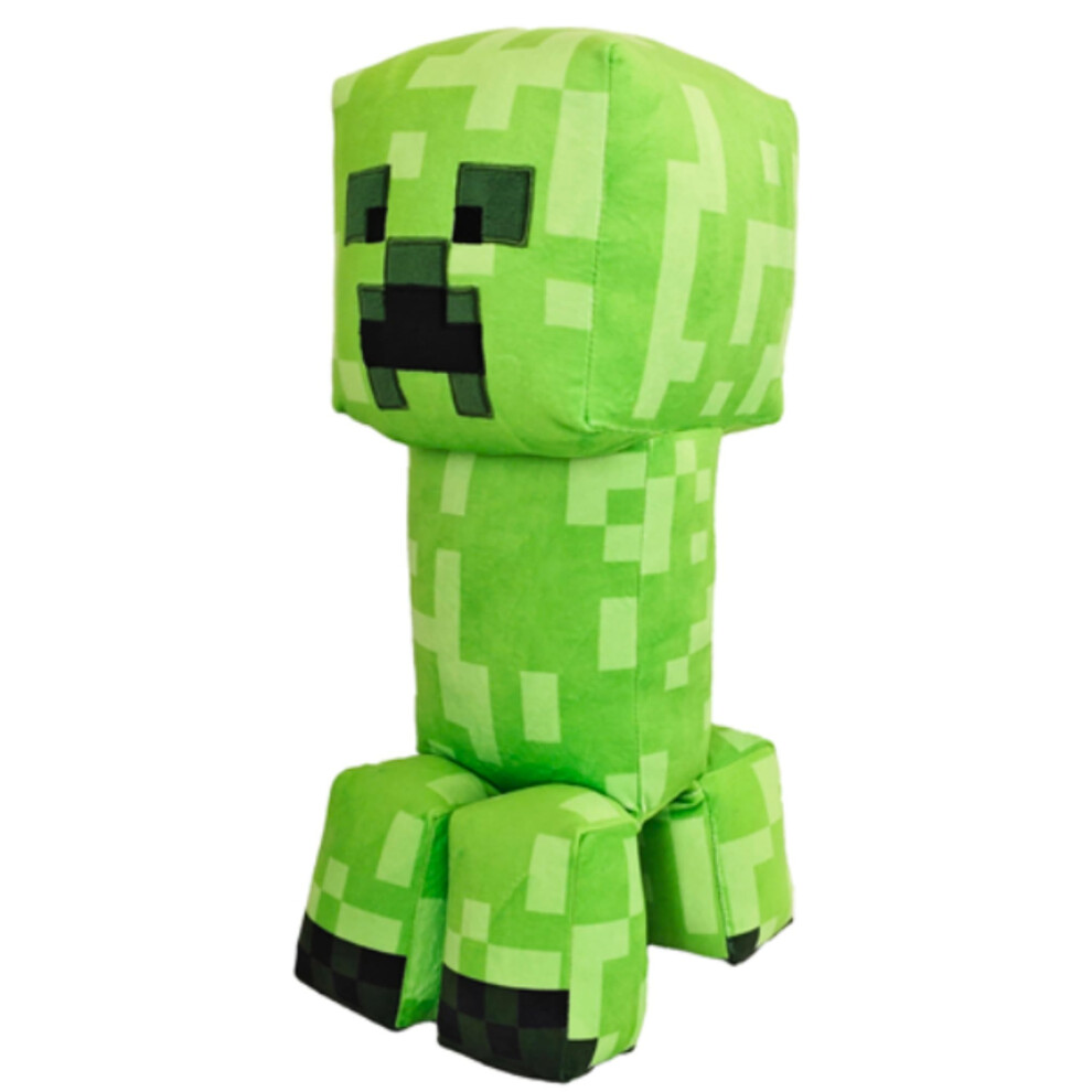 Mattel Minecraft 30Cm Large Embroidered Super Soft Gift Quality Plush Toys - (30Cm Creeper)