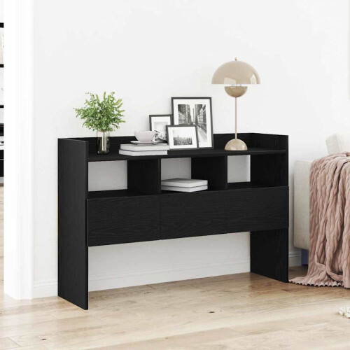 VidaXL vidaXL Sideboard Black Oak 105 x 30 x 70 cm Engineered Wood
