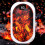 Portable hand warmer with 3 temperature settings and power 5