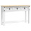 VidaXL vidaXL End Table Corona White 114 x 34.5 x 73 cm Solid Pine Wood 2