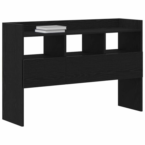 VidaXL vidaXL Sideboard Black Oak 105 x 30 x 70 cm Engineered Wood 1