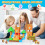 100PCS Magnetic Building Blocks, Pixel Village Construction Set, Ages 3-10 5