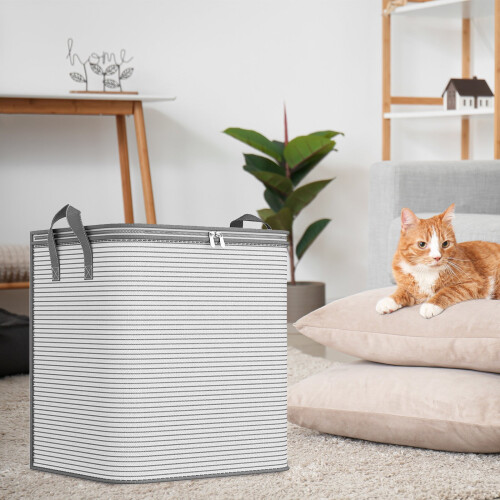 Robuste Aufbewahrungsbox mit verstärkten Griffen, 40 l 1